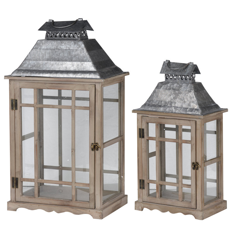25.6'' H Tabletop Lantern