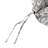 22" x 45" Outdoor Chair Cushion with Ties and Loop (Set of 2)