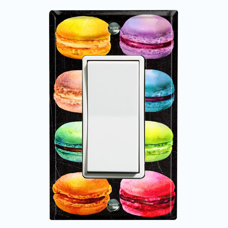 Plaque murale berçante à 1 bande Colorful Macaron