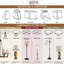 Royal Designs, Inc. 28" Buffet Table Lamps Set of 2, Antique Brass Finish, Linen Cream Hardback Shades-25313699