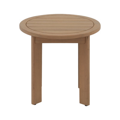 Frances 20" Eucalyptus Patio Table