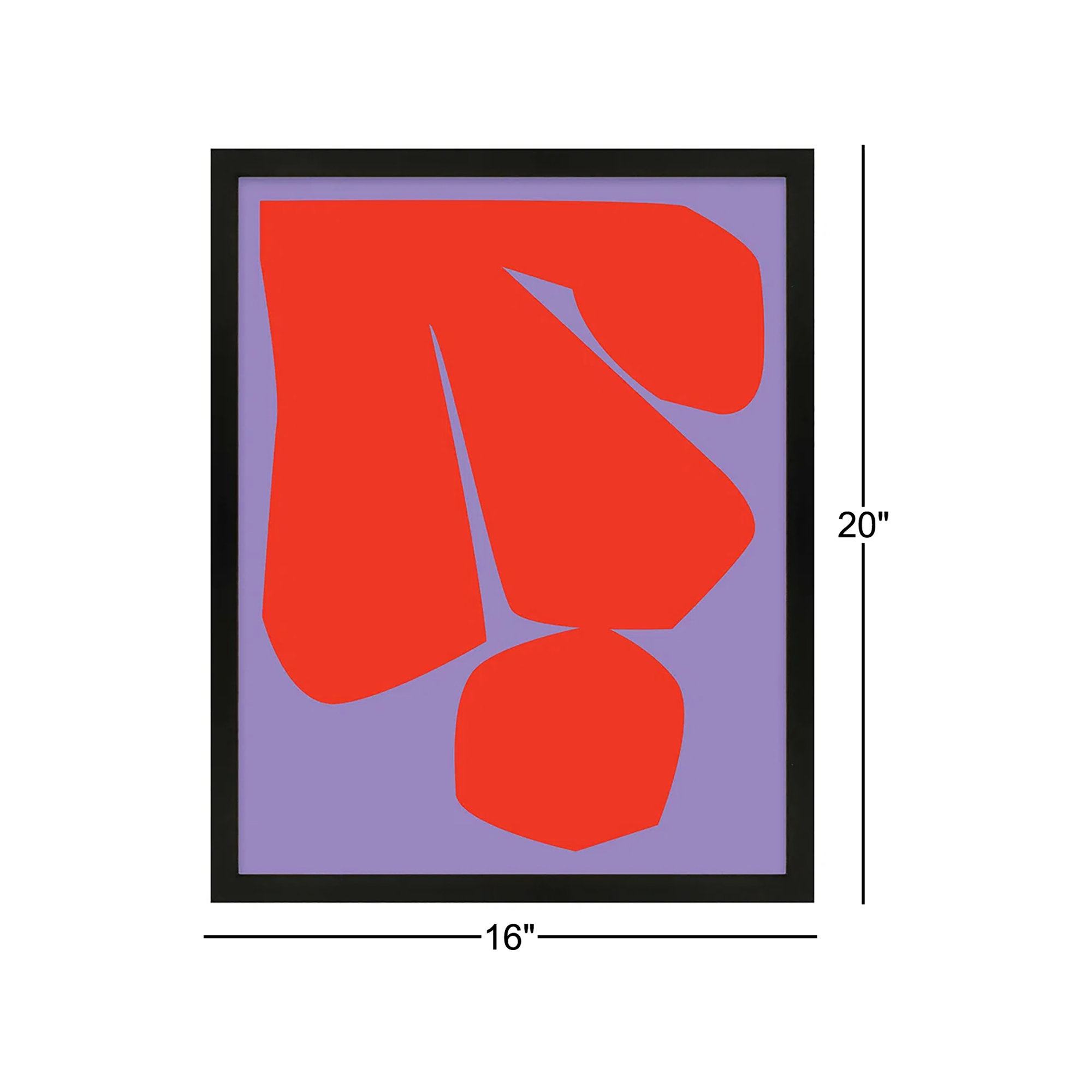 Module Minimalism. Set Of 4 by Michael Kempen, 20"H x 16"W x 1.25"D, Black Framed