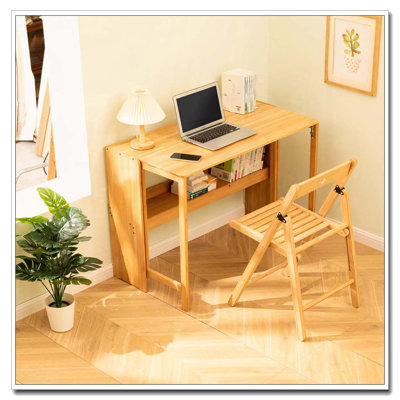 Table pliante en bambou