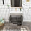 Ensemble de meuble-lavabo simple 28 po avec plateau en céramique Jacquinto