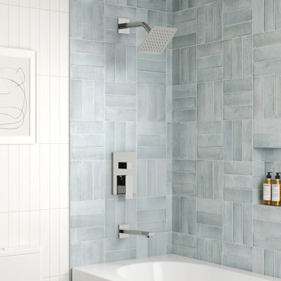 Tub and Shower Faucet Set, Tub And Shower Trim Kit, Valve Included