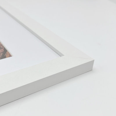 Kylyn Wood Picture Frame - Set of 6 with Mat