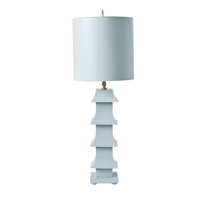 Table Lamp, Powder Blue
