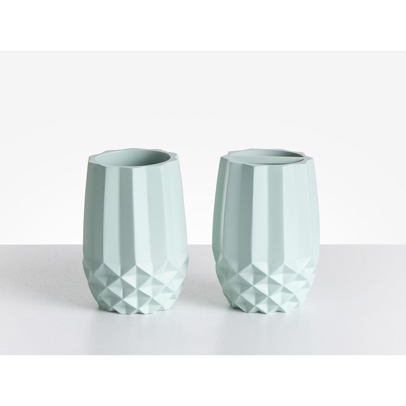 Bathroom Accessory Set, Mint Green