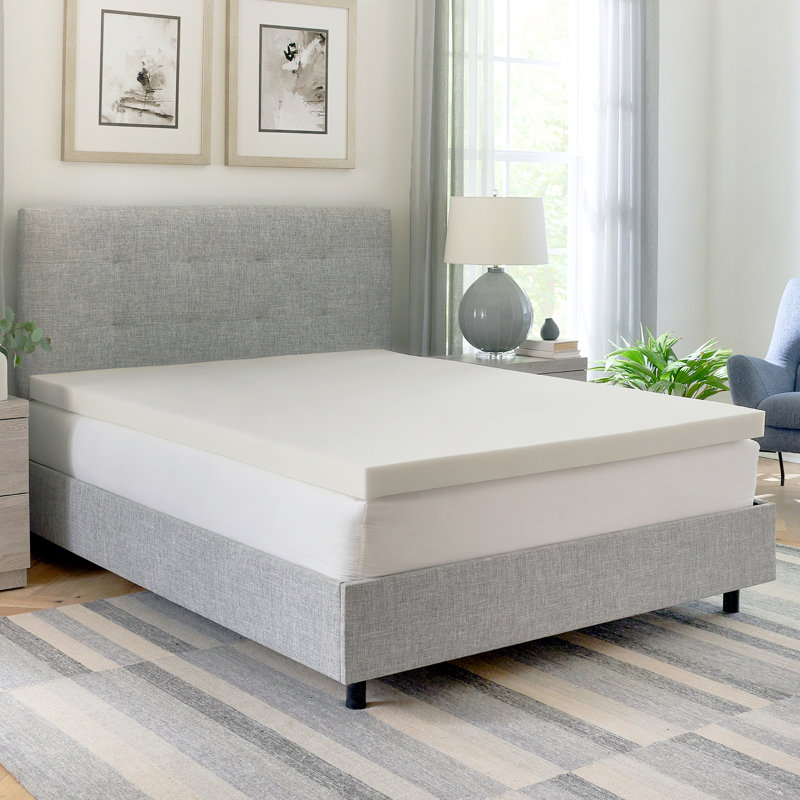 3" AdaptiFoam Responsive Memory Foam Mattress Topper, Twin