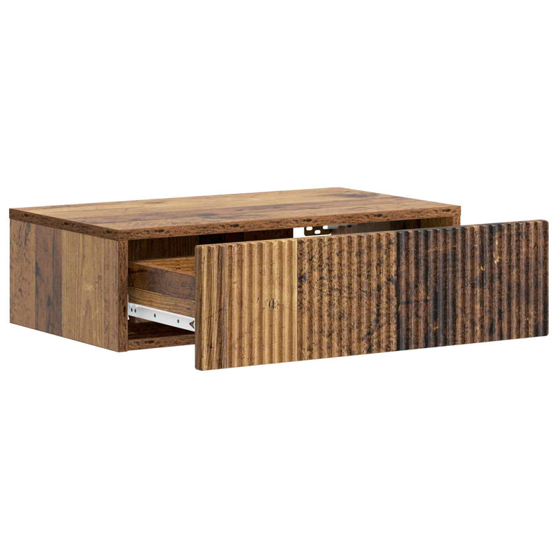 End Table, Old Wood
