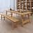 Burlywood Rectangular Solid Wood desk-1325361843