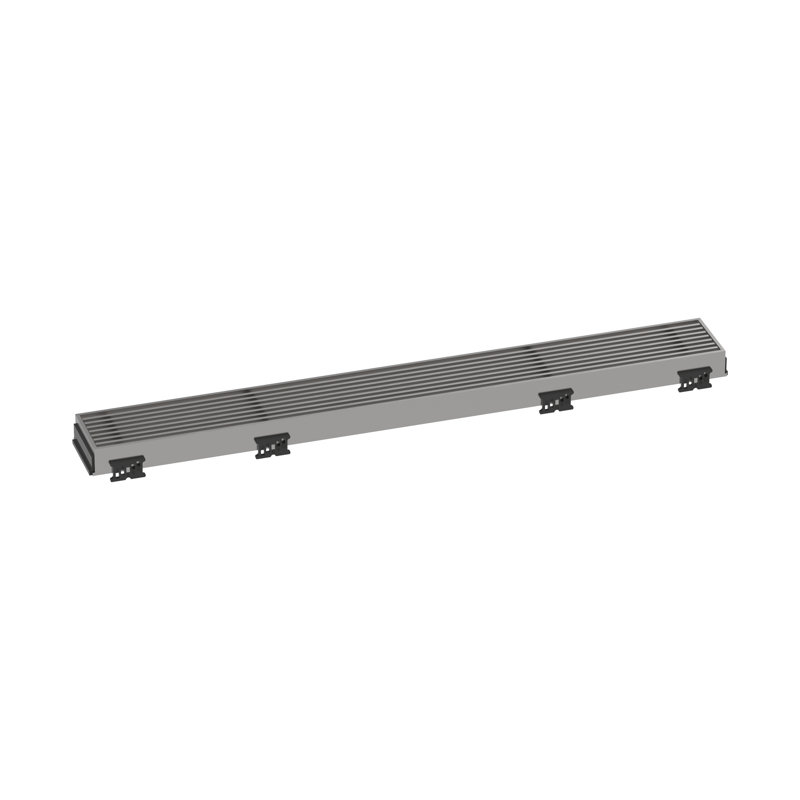 Hansgrohe Raindrain Match Boardwalk Trim Boardwalk 23 5/8" With Height Adjustable Frame