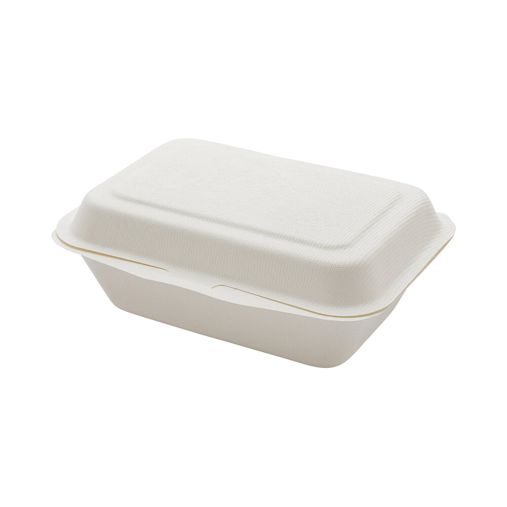 Restaurantware Asporto 24 Oz Rectangle Black Plastic To Go Box