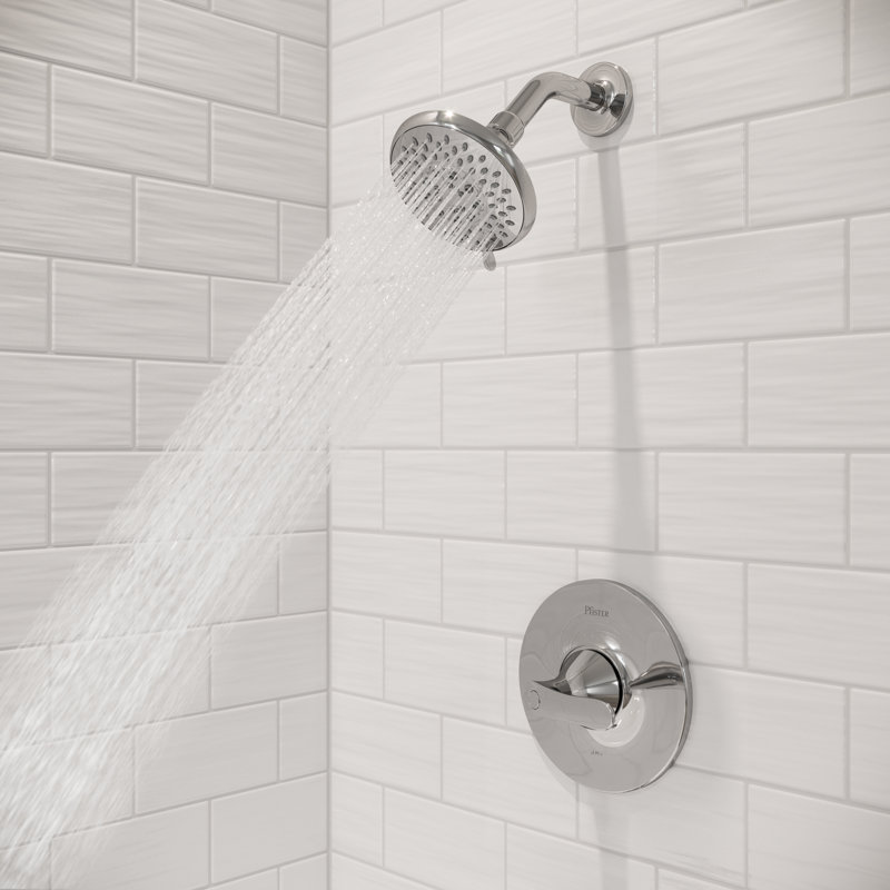 Weller Dual Function Shower Faucet, Polished Chrome
