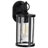 Bahaddin - 1 Light Small Wall Lantern - Matte Black with Clear Seeded Glass