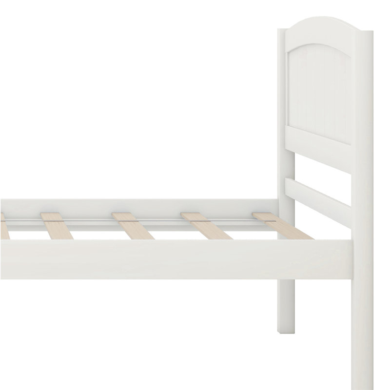 Lit plateforme Saruf, Blanc