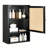Bamboo Over-the-Toilet Bathroom Storage Cabinet with Adjustable Shelf, Open Drawer, Wall-Mounted Space-Saving Organizer-892828997