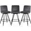 Tabouret de comptoir pivotant 26 po Julie-1787104668-1747269408