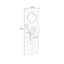 Art mural en bois manufacturé noir et blanc-118565700