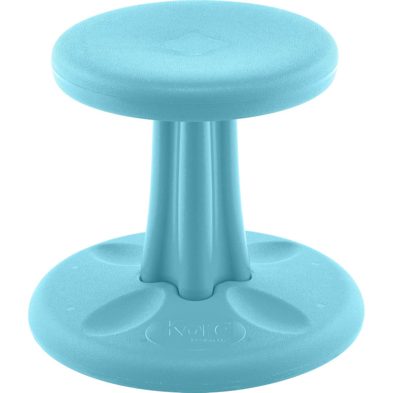 Fauteuil oscillant 16 po Kore Design ™, noir, H 12 po x l 13,5 po x P 13,5 po, Bleu pâle