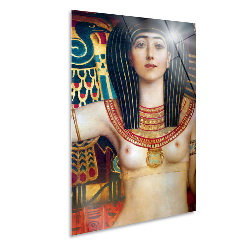 Nekhbet by Gustav Klimt - No Frame Painting on Plastic / Acrylic, 95cm H x 65cm W