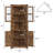  69" Tall Corner Cabinet with Doors, 6-Tier Corner Storage Cabinet with Doors, Space Saver Shelf for Bathroom, Bathroom Floor Cabinet-577476319