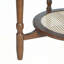 Table basse à 2 niveaux avec rotin