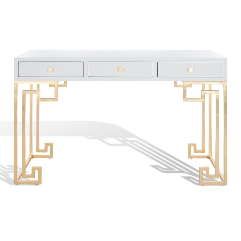 Bureau Hamlig, Laque blanche
