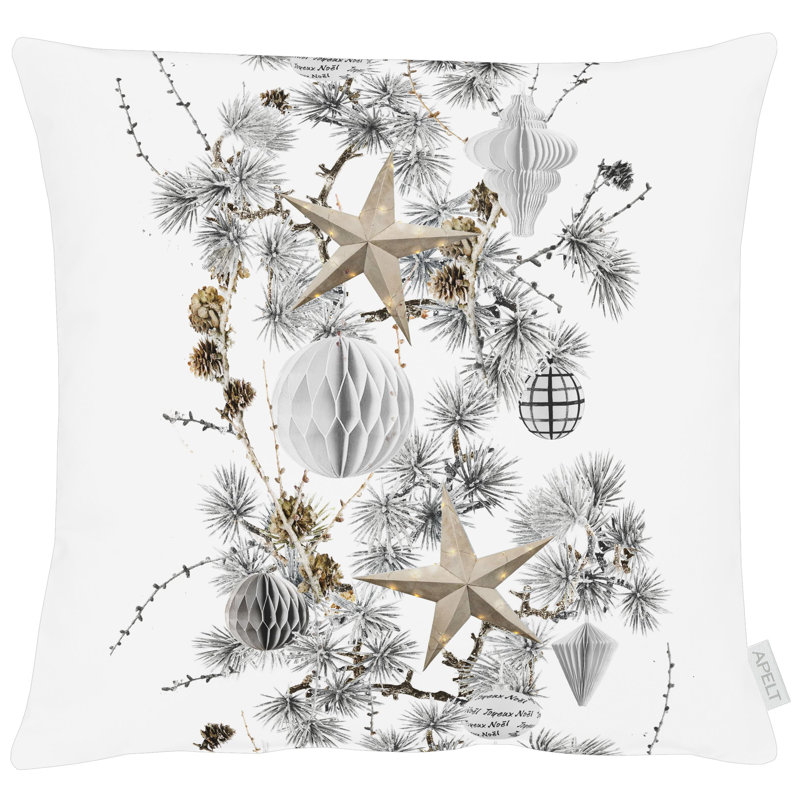 Chalet Style Square Scatter Cushion with filling, 48 x 48cm