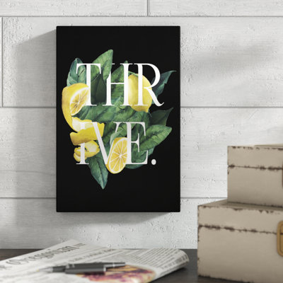 Prosper And Thrive II by Grace Popp - Print on Canvas