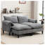 Causeuse avec rangement et repose-pieds-1947015484