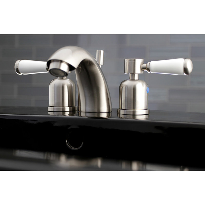 Robinet de salle de bain Kingston, Nickel brossé