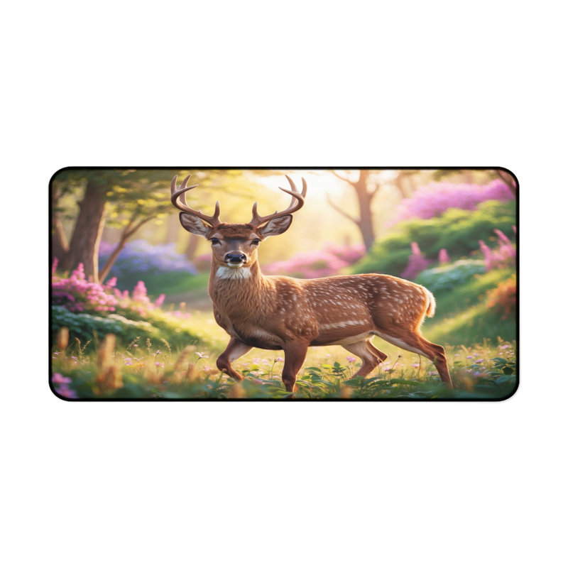 Polyester Desk Pad, 14.4x12.1