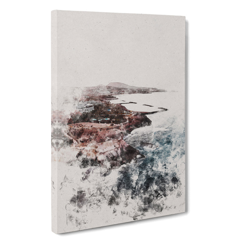 Skyline Of Tenerife In Spain - Wrapped Canvas, 91cm H x 60cm W x 3cm D