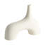 Stretch Cream 10" Earthenware Table Vase
