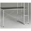 Bureau réversible en bois Smart Workstation blanc / brun