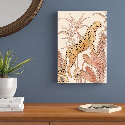 " Blush Cheetah II " by Annie Warren