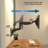 Heavy-Duty Monitor Wall Mount with Gas Spring Arm for Monitors from 17" to 49" Ultrawide