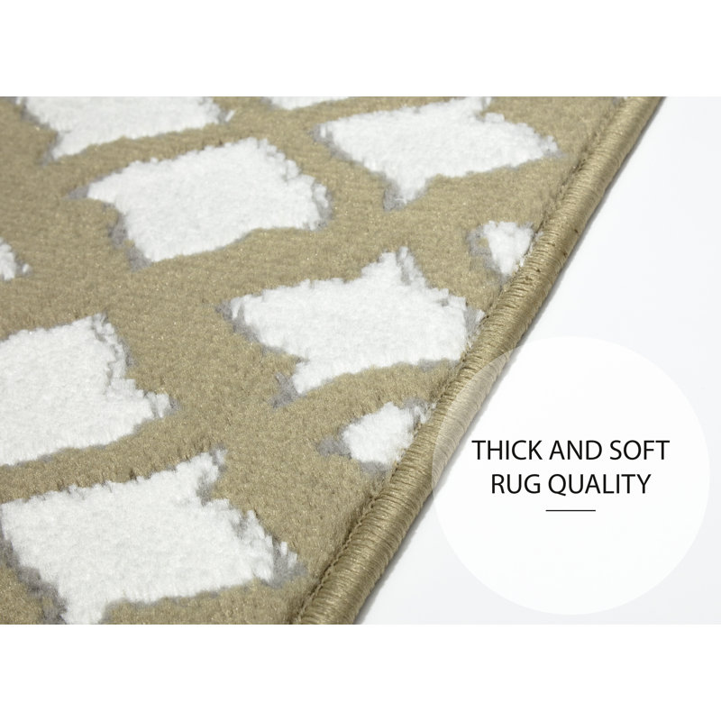 Tapis d'escalier Salas, Beige
