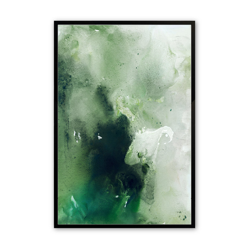 Petria Peaceful Waters par Design Fabrikken, Noir satiné, H 14 po x l 11 po x P 1,25 po