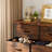 10 - Drawer 31.4" W Fabric Dresser with Wood Top, Storage Chest-1128848325