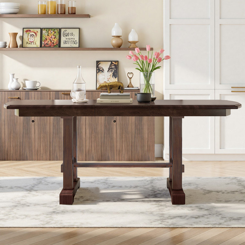 Extendable Dining Table, Cherry