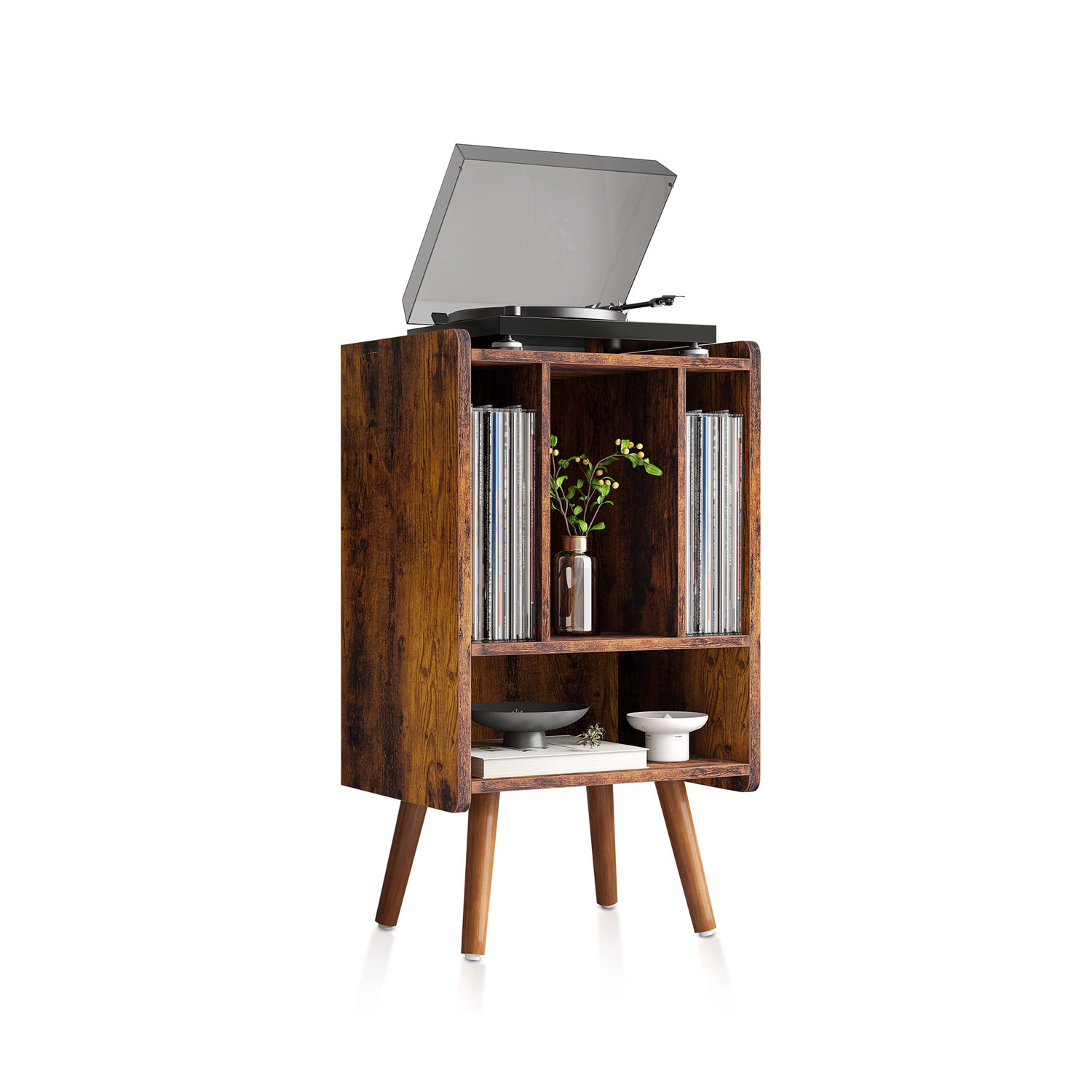 Millwood Pines H Media Shelves Wayfair