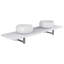 Bellefield 1600mm Double Bathroom Vanity with Vessel Ceramic Basin-2041706102-2041706101