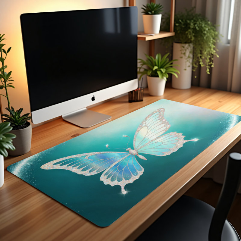 Polyester Desk Pad, 31.5x15.5