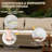 8-Piece Outdoor Conversation Set, PE Wicker Outdoor Modular Sectional Sofa for Backyard, Poolside, Garden, Patio-150092882