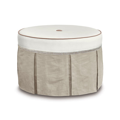 Emmeline Round Ottoman