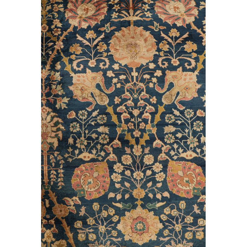 One-of-a-Kind 9'1x14'8 Hand Knotted Area Rug