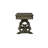 Abana 3-Drawer Writing Desk with Keyboard Tray