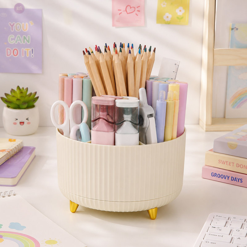 Organisateur de bureau 360 avec 5 compartiments
